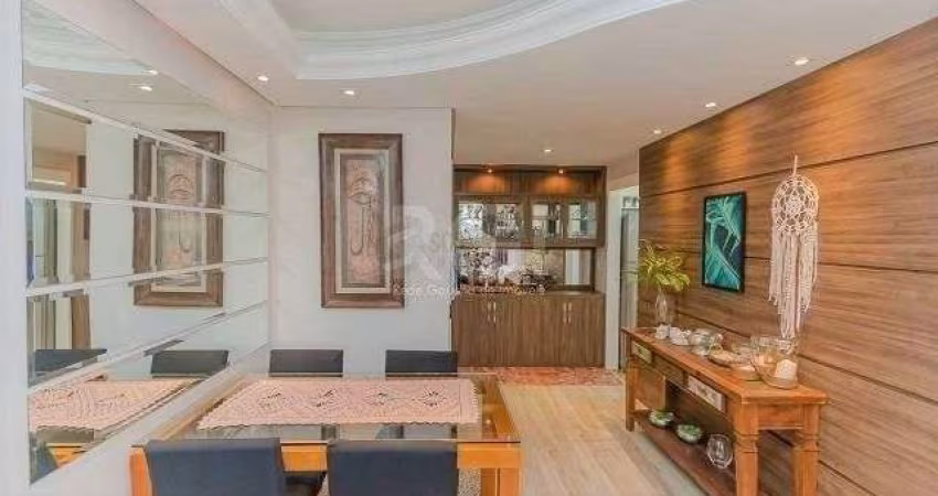 Excelente apartamento mobiliado com 2 dormitórios e 2 vagas.