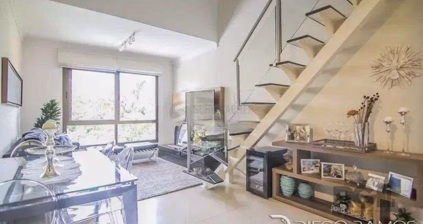 Cobertura à venda com 1 quarto 102 m² Mobiliado Alto Padrão Rua Dario Pederneiras, Petrópolis, Porto Alegre