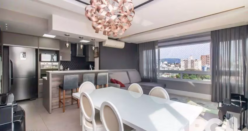 Apartamento semimobiliado com 3 dormitórios e 2 vagas em condomínio completo