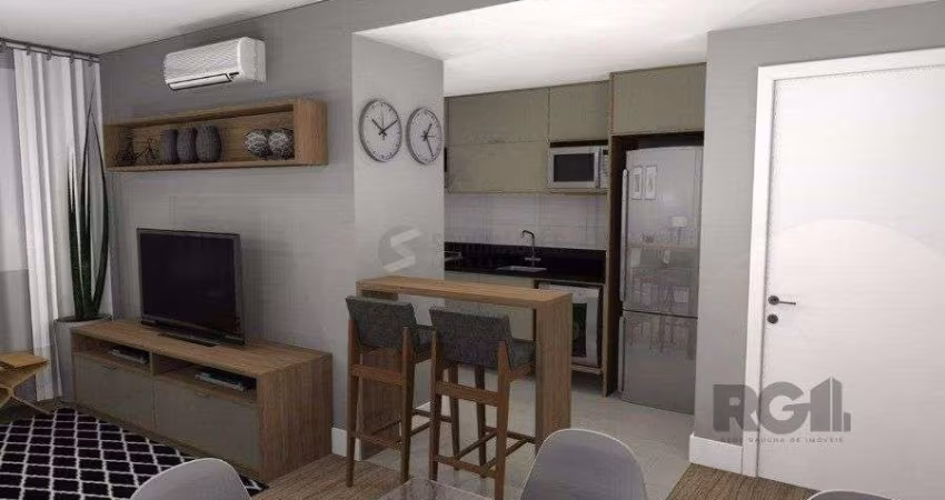 Apartamento para Venda - 67m², 2 dormitórios, sendo 1 suites, 2 vagas - Menino Deus