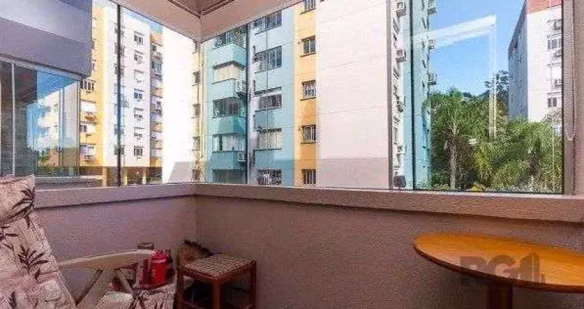 Apartamento no nonoai de 2 dormitórios vaga e infra