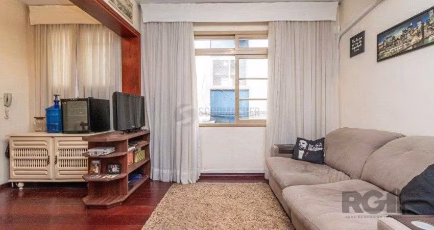 Apartameno no Bom Fim de 1 dormitório e 2 vagas