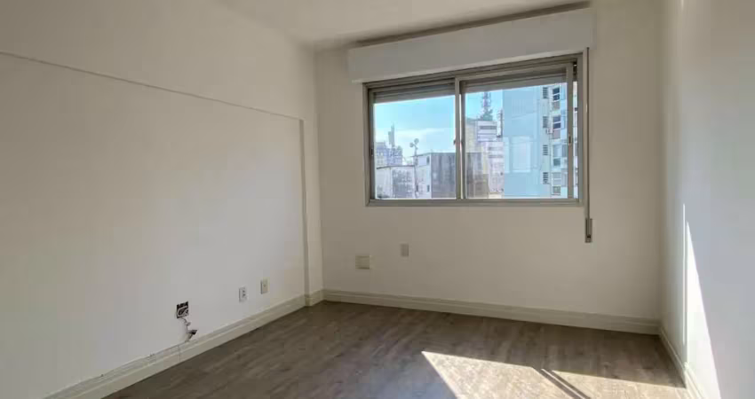 Apartamento de frente, 1 dormitório com vaga de garagem na duque