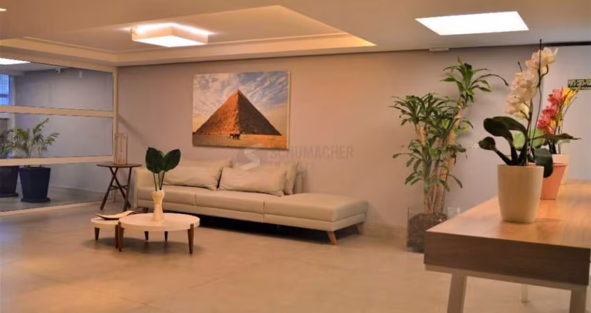 Lindo apartamento 2 dormitórios com 1 suíte, amplo garden e 2 vagas no Bairro Bom Fim.