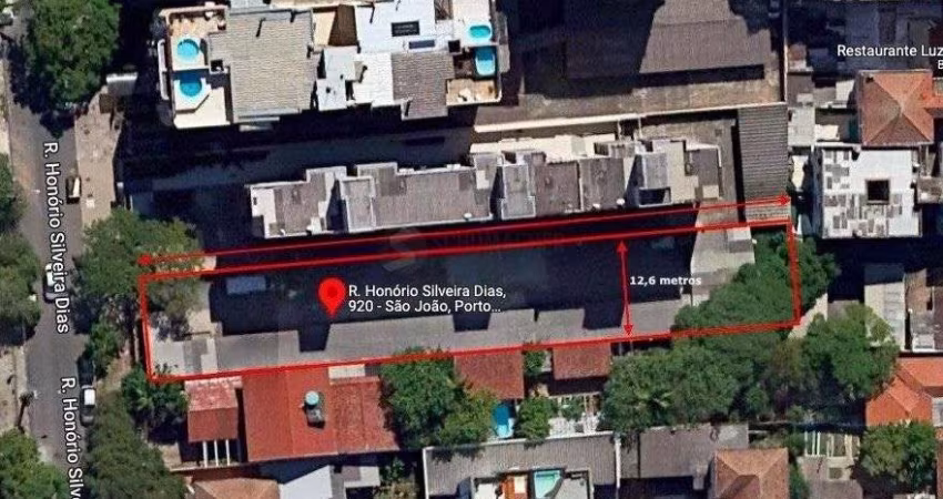 Terreno de 995,40m² no Bairro São João