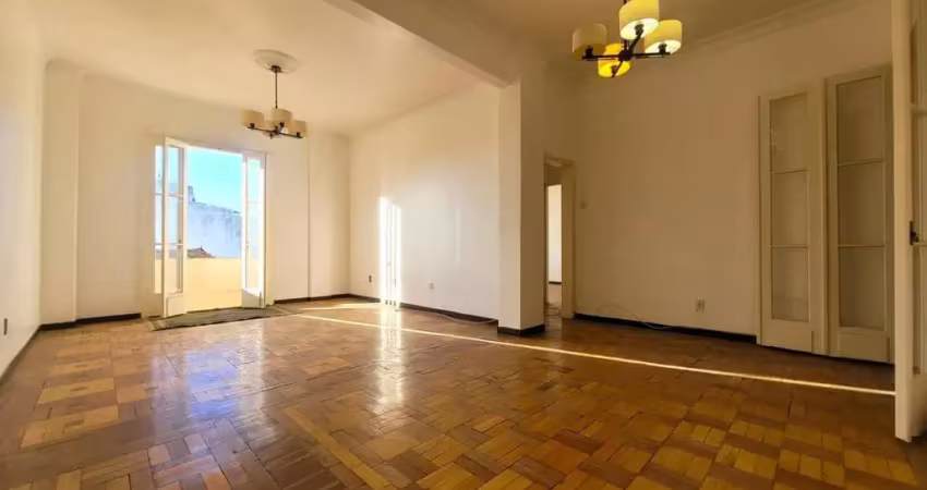 Excelente apartamento 2 dormitórios com vista espetacular e sacada na rua :dr. barros cassal .