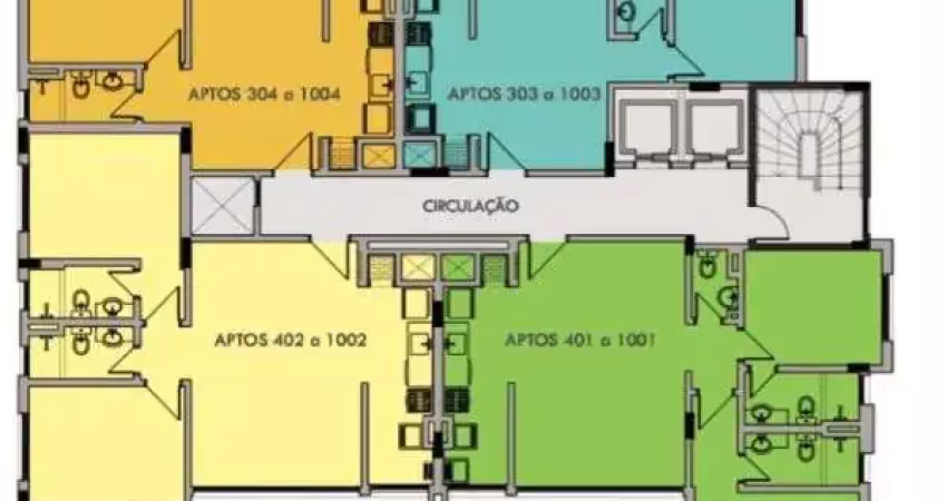 Apartamento para venda - 84.91m², 2 dormitórios, sendo 1 suites, jardim botânico