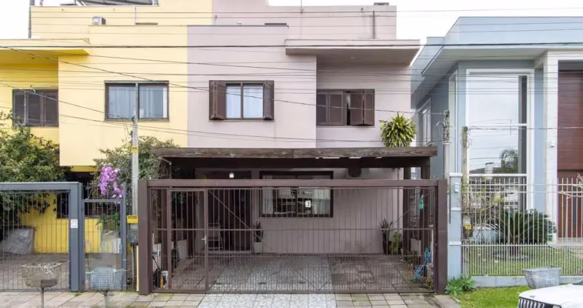 Sobrado no lagos de nova ipanema com 149,54m², possui 03 dormitórios, sendo 1 suíte, garagem para 3 carros