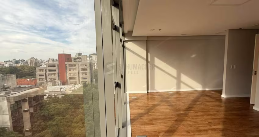 Sala comercial c/garagem coberta e depósito no Moinhos Chroma