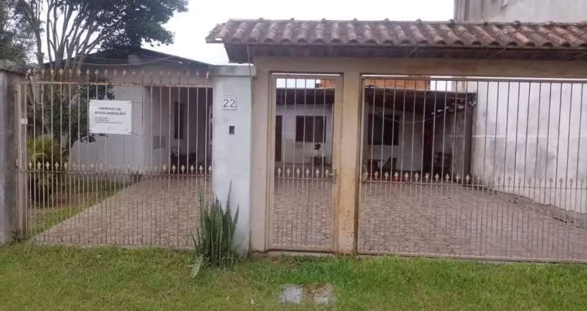 Casa no bairro ponta grossa com terreno medindo 10x30.