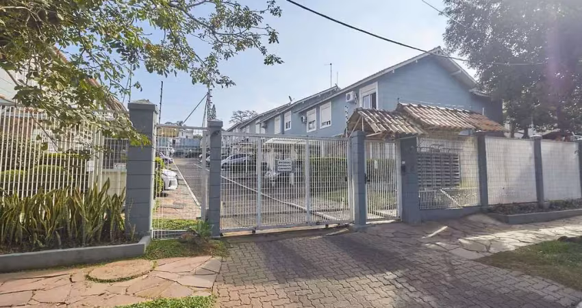 Casa sobrado em condomínio fechado no alto petrópolis de 2 dormitórios e vaga