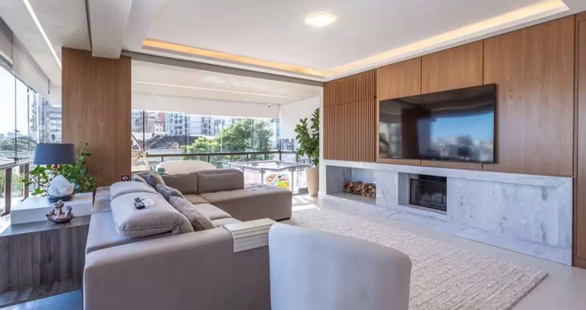 Apartamento 3 suítes e 2 vagas de garagem no bairro rio branco - porto alegre/rs