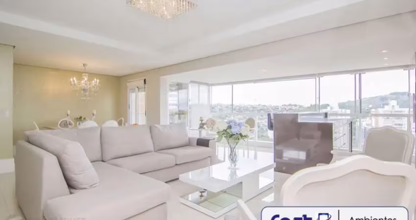 Apartamento para venda - 163m², 3 dormitórios, sendo 3 suites, 2 vagas - jardim do salso