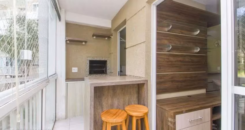 Apartamento 3 dorms à venda com churrasqueira e vaga vila ipiranga- porto alegre