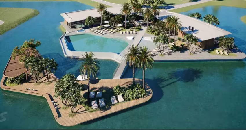 Lote molhado a venda no condomínio zen resort concept.