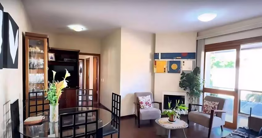 Vende-se apartamento com 3 quartos(1 suíte), sacada, churrasqueira e 1 vaga – 128 m² – auxiliadora