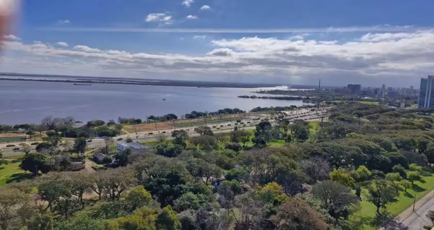 Apartamento de frente para o guaíba/parque marinha do brasil, com 3 dormitórios, 2 garagens cobertas