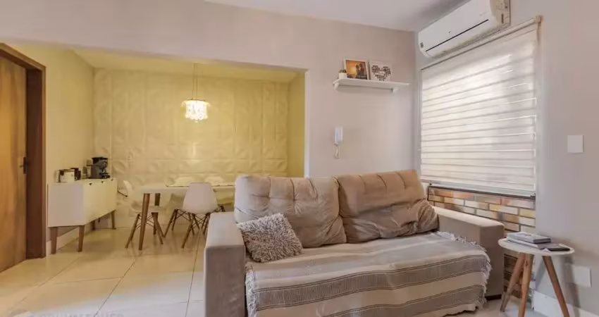 Apartamento garden com cozinha americana e churrasqueira