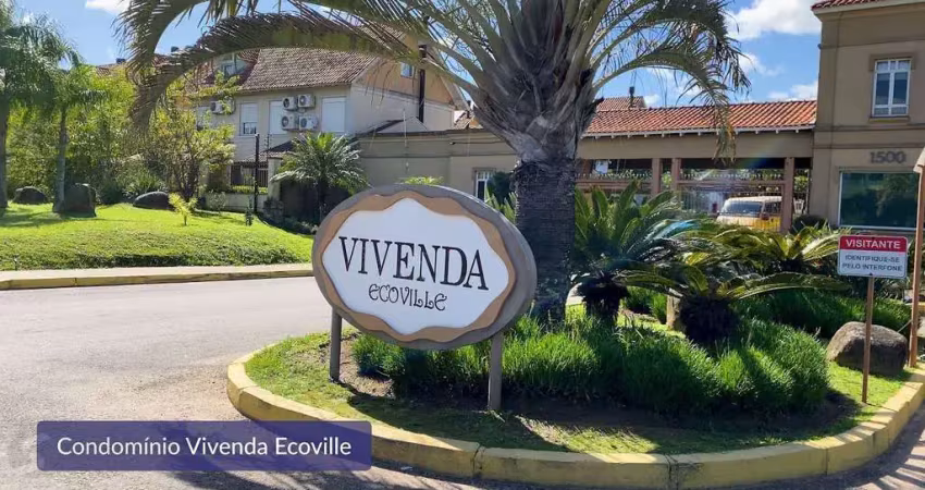 Casa em condominio com 4 dormitórios e duas vagas cobertas no &#34;vivenda ecoville&#34;