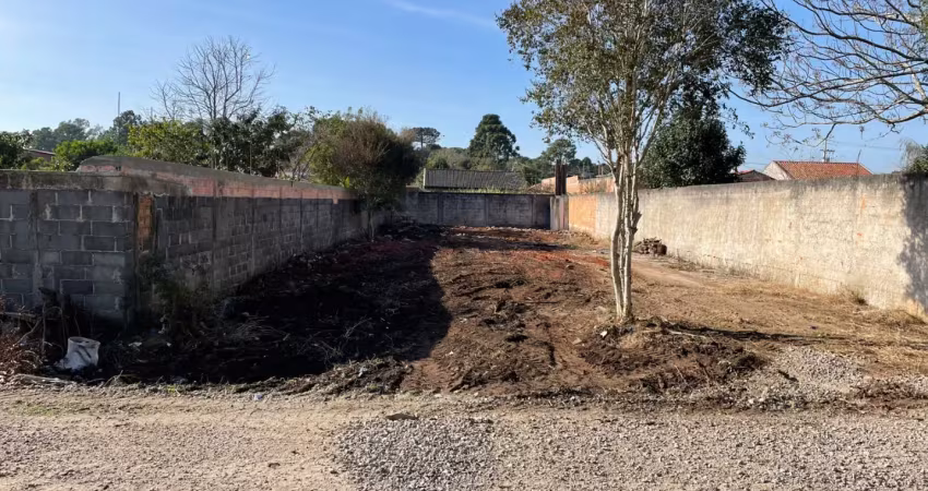 Excelente terreno á venda em piraquara  no bairro(monte libano)
