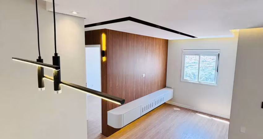 Apto novo 3 dor(1 suíte),2 vagas,77m²,armário planejado,ar condicionado instalado, cond.amarilís