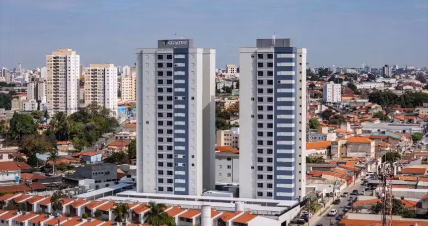Apto 60m² novo,2 dor(1 suíte) vila progresso,1 vaga coberta