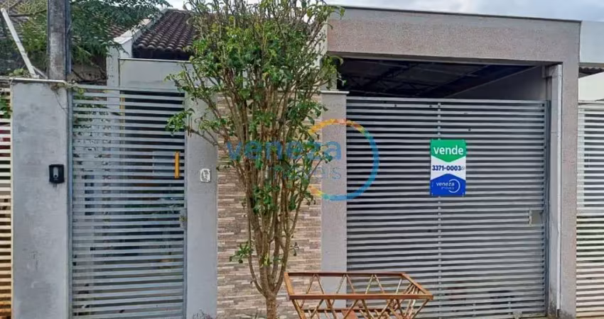 Casa residencial com 3 quartos  à venda, 76.55 m2 por r$300000.00  - columbia - londrina/pr