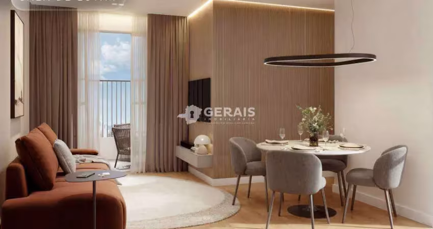 Apartamento à venda, 2 quartos, 1 suíte, 1 vaga, ipiranga - divinópolis/mg