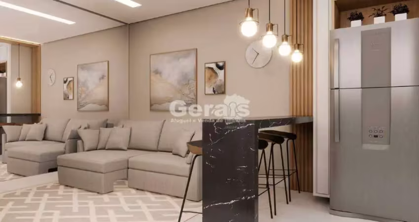 Apartamento à venda, 2 quartos, 1 vaga, ipiranga - divinópolis/mg
