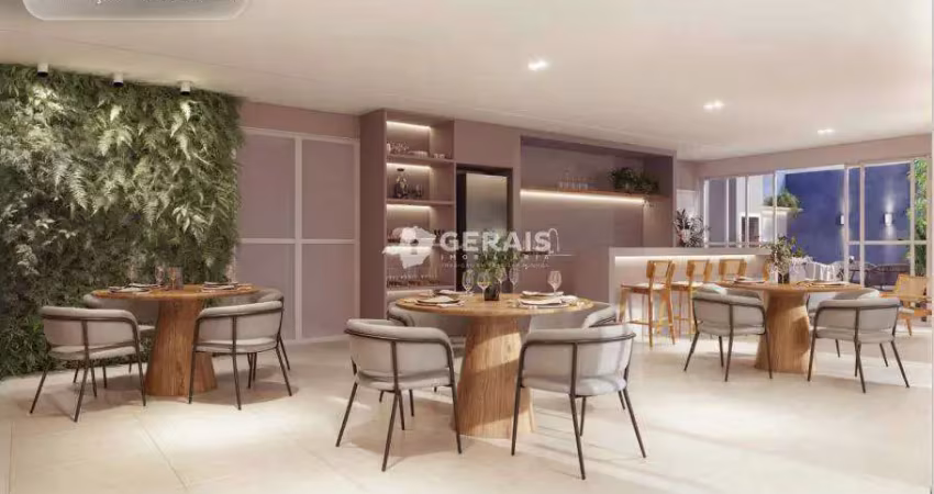 Apartamento à venda, 2 quartos, 1 suíte, 1 vaga, ipiranga - divinópolis/mg