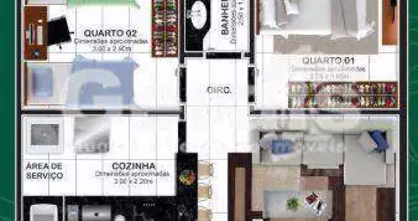 Apartamento à venda, 2 quartos, 2 vagas, jardinopolis - divinópolis/mg