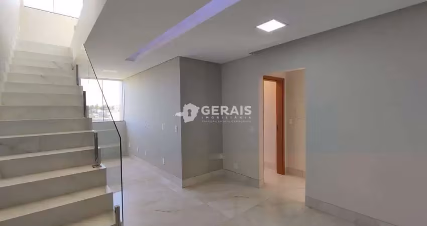 Apto cobertura duplex à venda, 3 quartos, 1 suíte, 3 vagas, bairro da luz - divinópolis/mg