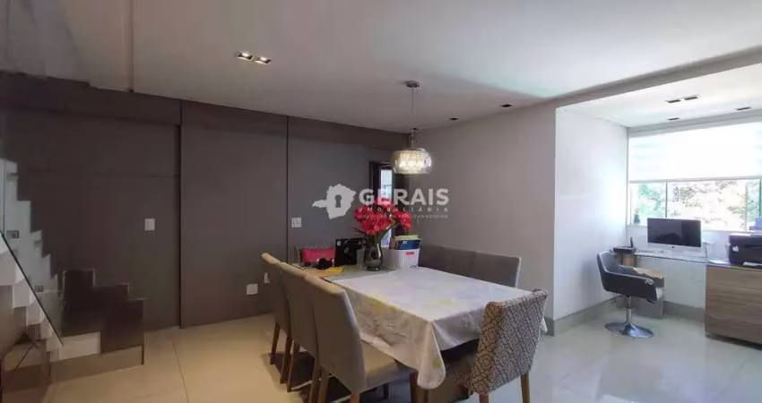 Apto cobertura duplex à venda, 4 quartos, 4 suítes, 5 vagas, sidil - divinópolis/mg