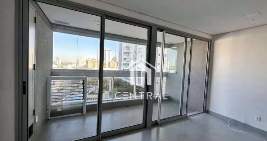 Sala para locação - helbor pateo bosque maia - 37m² - 1 vaga - varanda - centro guarulhos/sp