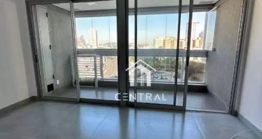 Sala para locação - helbor pateo bosque maia - 37m² - 1 vaga - varanda - centro guarulhos/sp