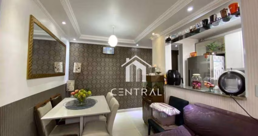 Apartamento com 2 dormitórios à venda, 48 m² - Centro - Guarulhos/SP