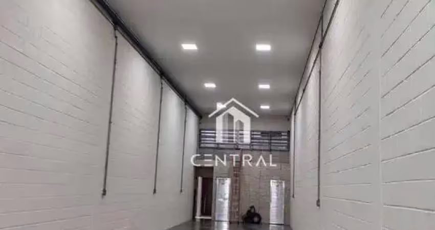 Salão comercial para locação 170m² por r$ 5.562/mês - vila nova bonsucesso - guarulhos/sp
