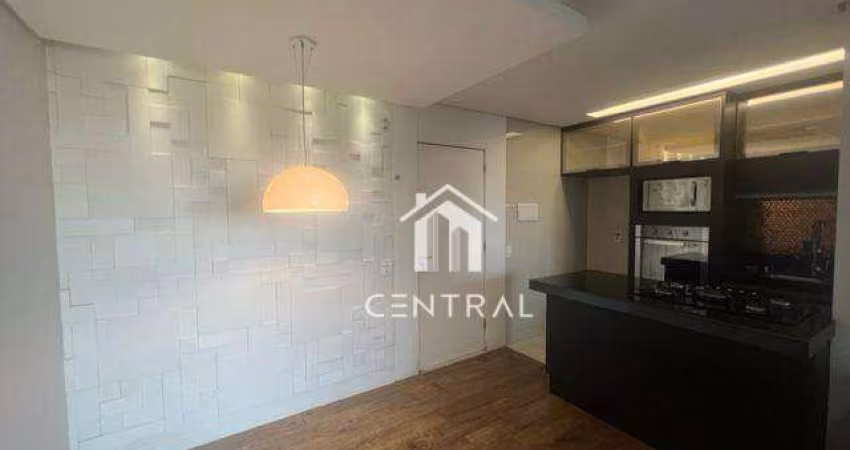 Apartamento no Fatto Quality MOBILIADO com 3 dormitórios à venda, 71 m² por R$ 555.000 - Vila Augusta - Guarulhos/SP