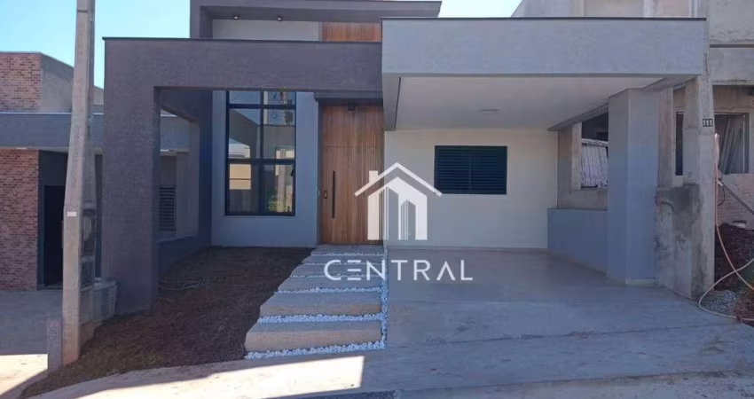 Casa com 3 dormitórios à venda, 106 m² por R$ 674.000,00 - Condomínio Residencial Horto Florestal Villagio - Sorocaba/SP