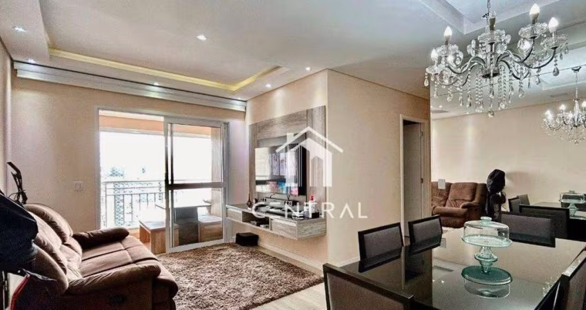 Apartamento com 3 dormitórios à venda, 82 m² por R$ 799.000,00 - Vila Augusta - Guarulhos/SP