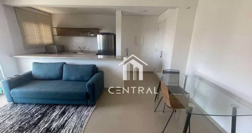 Flat mobiliado para alugar, 35 m² - Parque Campolim - Sorocaba/SP