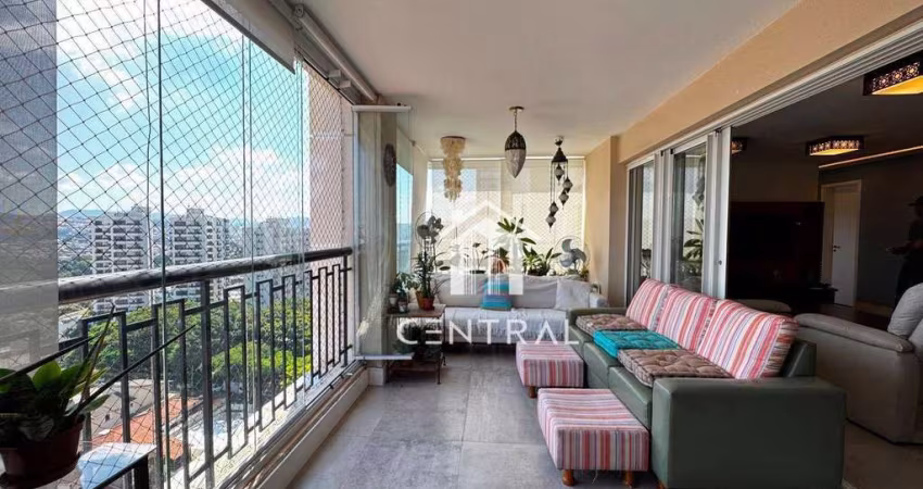 Apartamento com 3 suítes à venda, 182 m² por R$ 1.800.000,00 - Vila Rosália - Guarulhos/SP