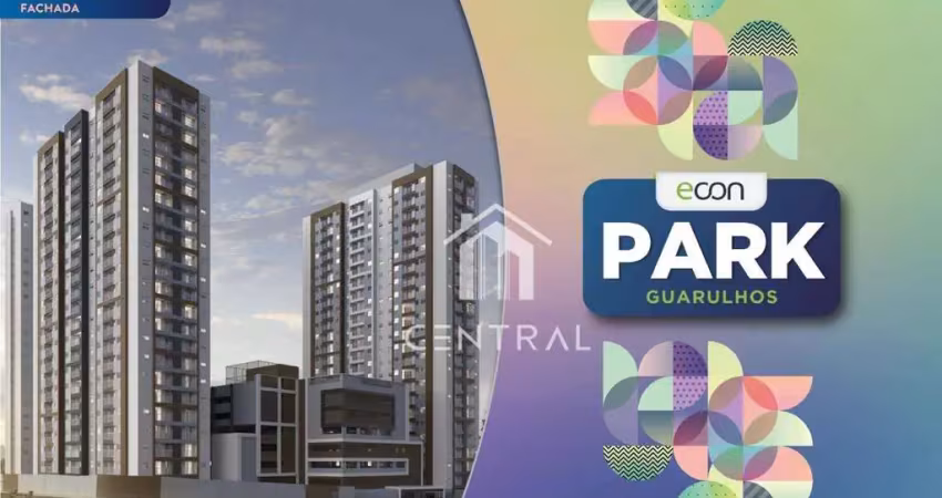 Lançamento a venda - park guarulhos - 43 e 56 m² - 2 dormitórios -1 vaga - varanda - vila augusta guarulhos/sp