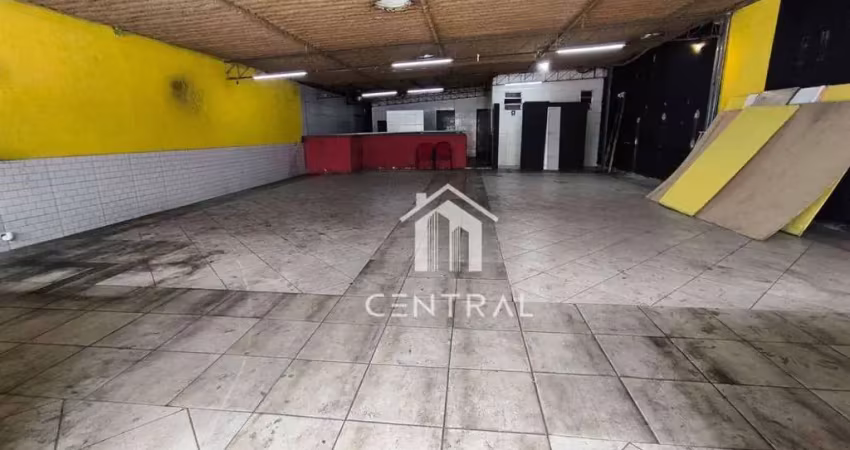 Salão para alugar, 305 m² por r$ 6.747/mês - jardim guarulhos - guarulhos/sp