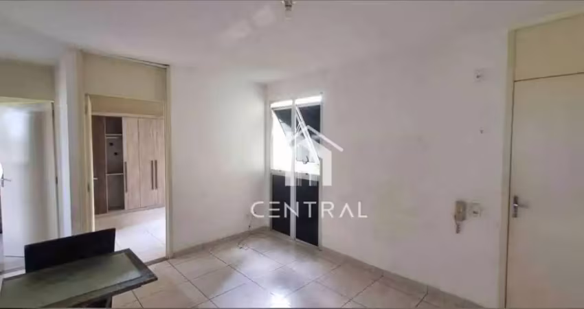 Apartamento com 2 dormitórios à venda, 52 m² por r$ 120.000,00 - caguaçu - sorocaba/sp