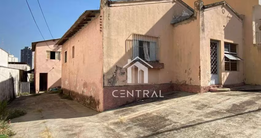 Venda terreno com casa antiga 426m2 por 639.000, jardim paulistano sorocaba