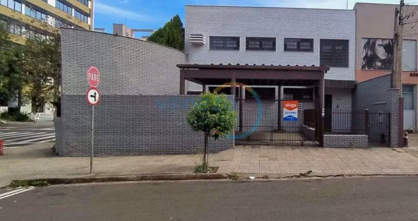Casa comercial para alugar, 160.00 m2 por r$5500.00  - centro - londrina/pr