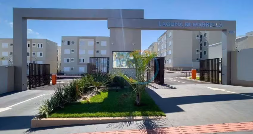 Apartamento com 2 quartos  para alugar, 43.00 m2 por r$930.00  - acquaville - londrina/pr
