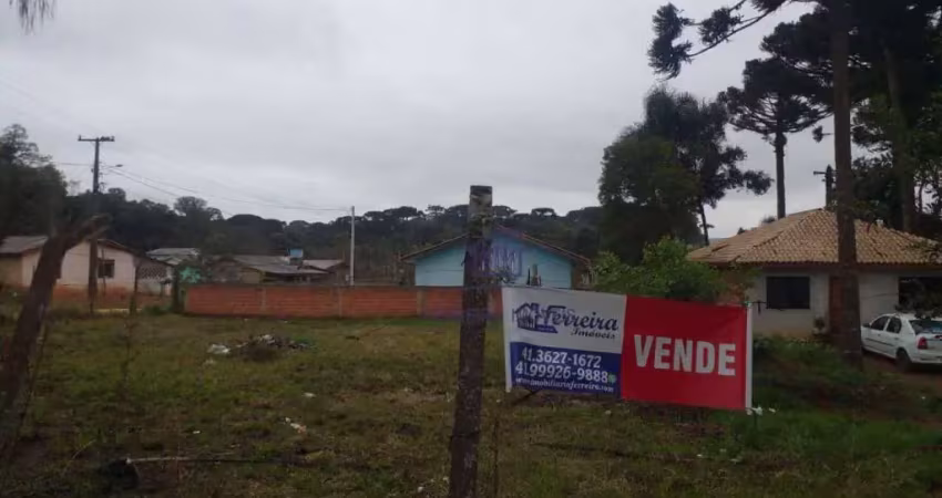 Terreno à venda, 543 m² por r$ 250.000 - santa terezinha - fazenda rio grande/paraná