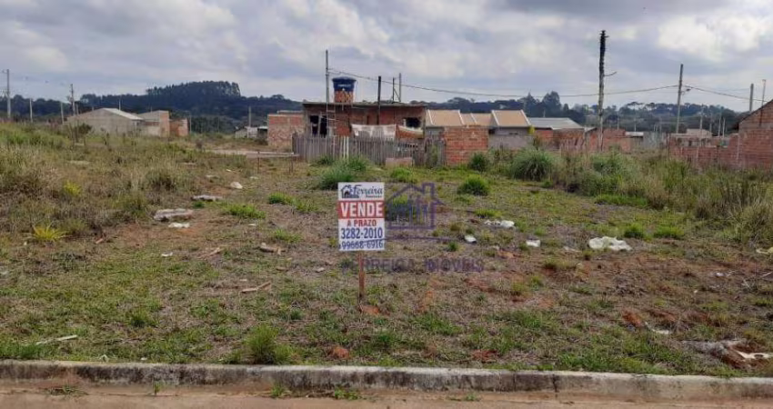 Terreno à venda, 108 m² por R$ 92.400,00 - Estados - Fazenda Rio Grande/PR